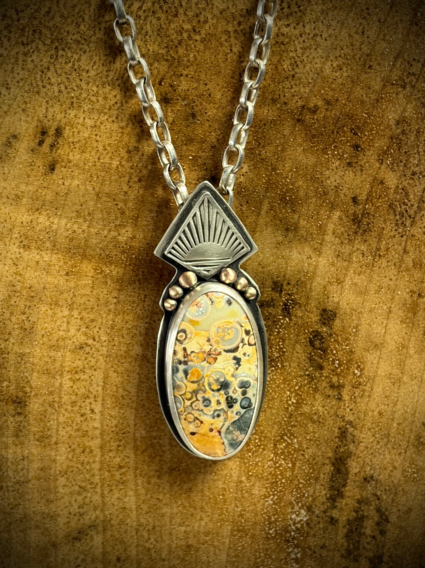 Galaxy Rhyolite Horizon Pendant