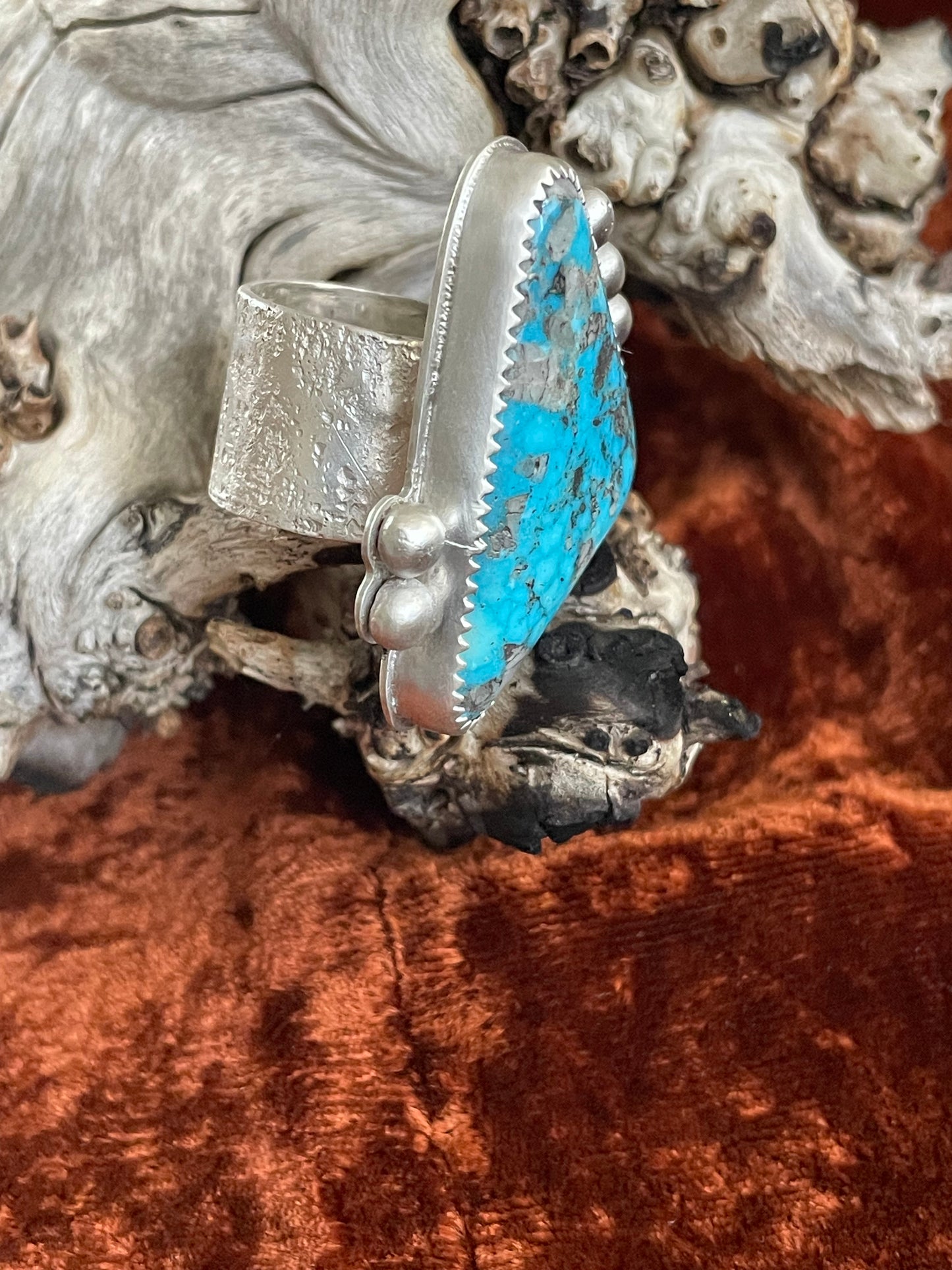 Turquoise statement ring