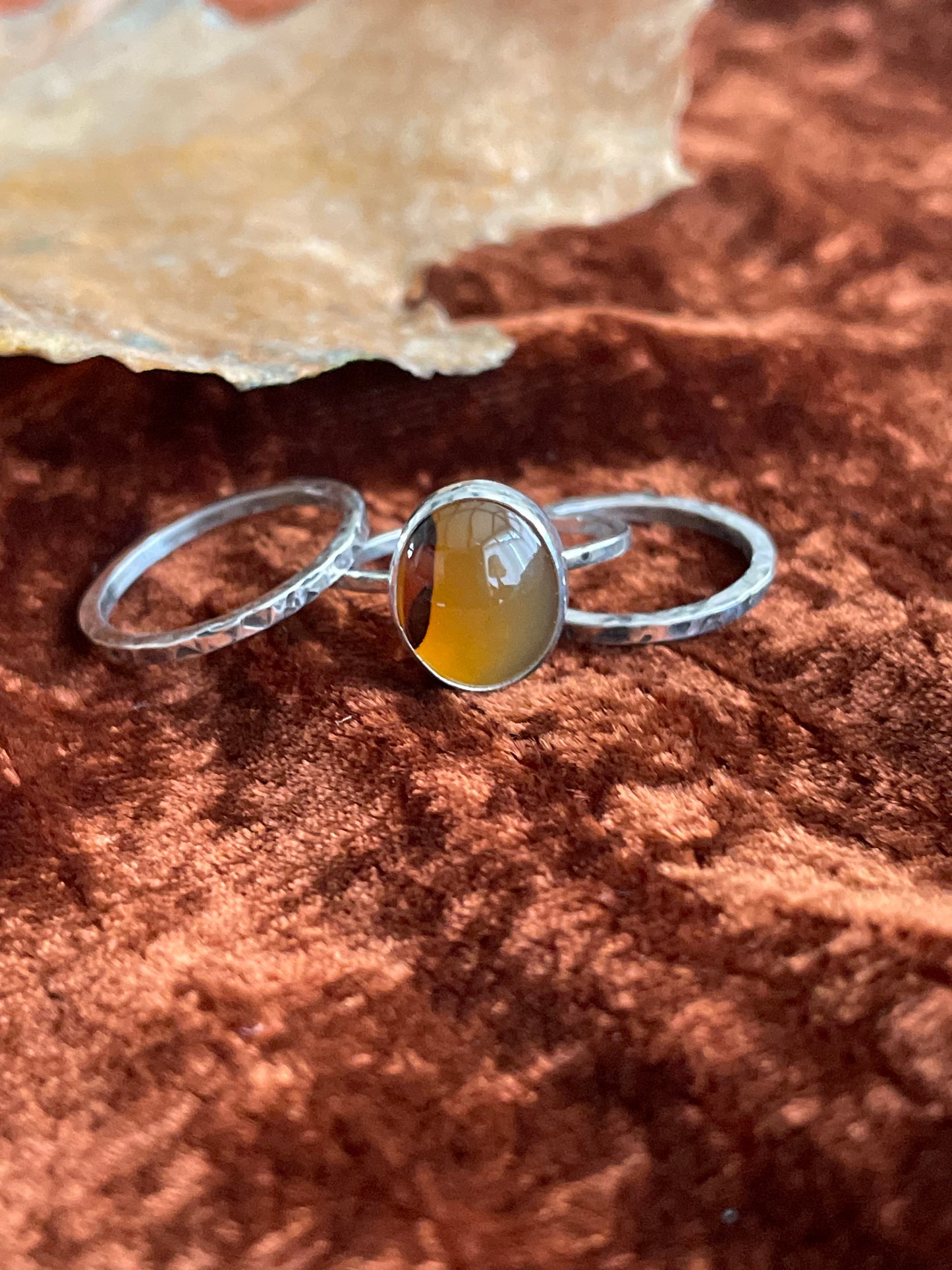 Montana Agate Sterling Silver Ring