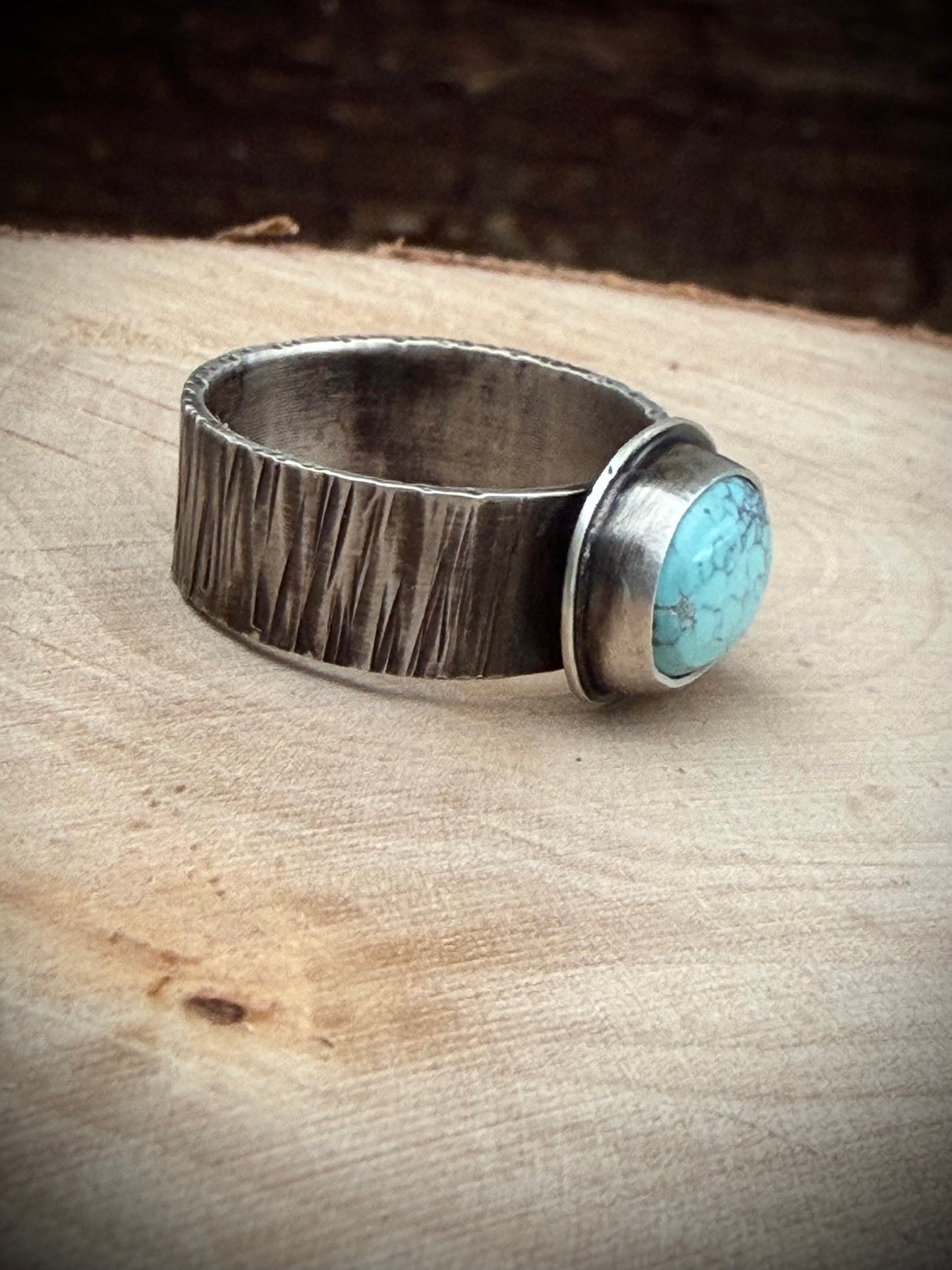 Sky Blue Turquoise Ring