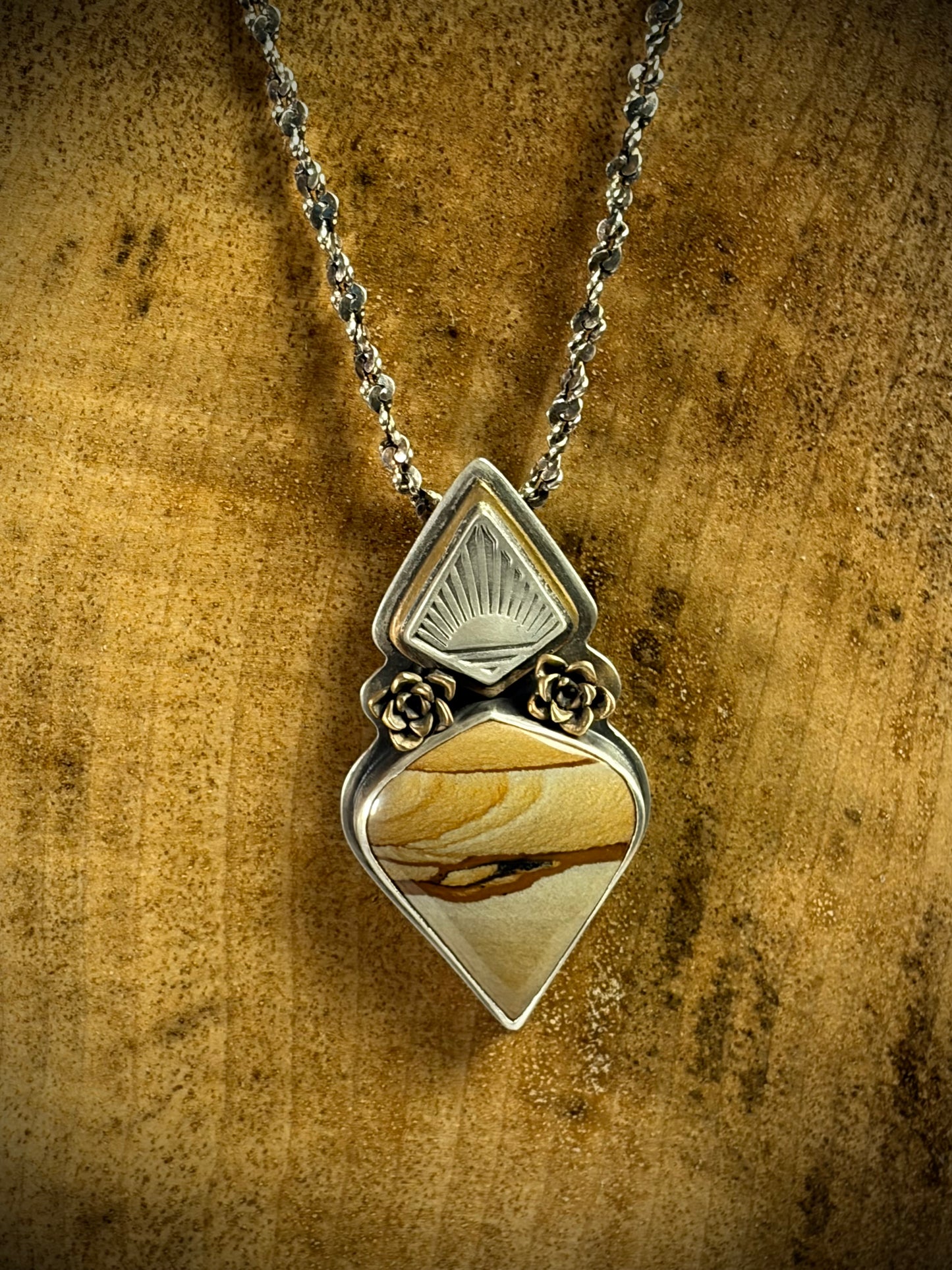 Cripple Creek Jasper Horizon Pendant