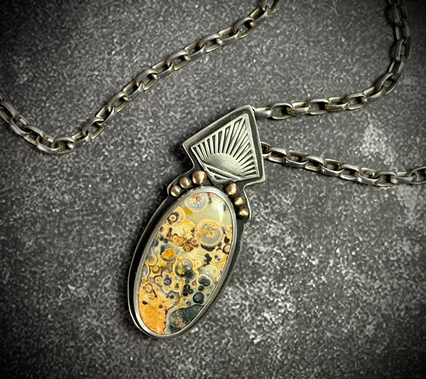 Galaxy Rhyolite Horizon Pendant