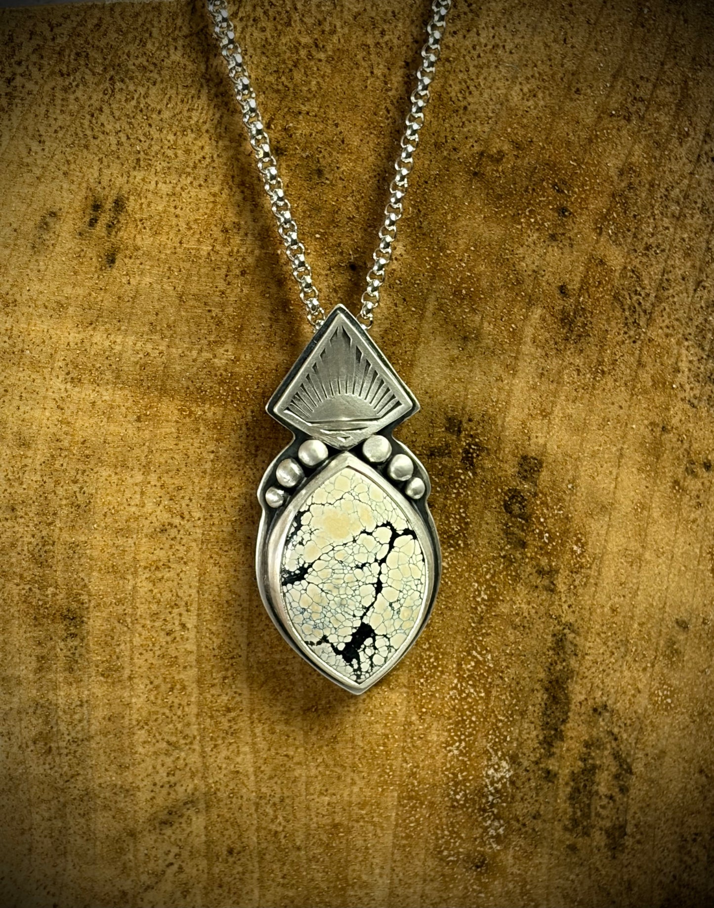 Ivory Creek Variscite Horizon Pendant