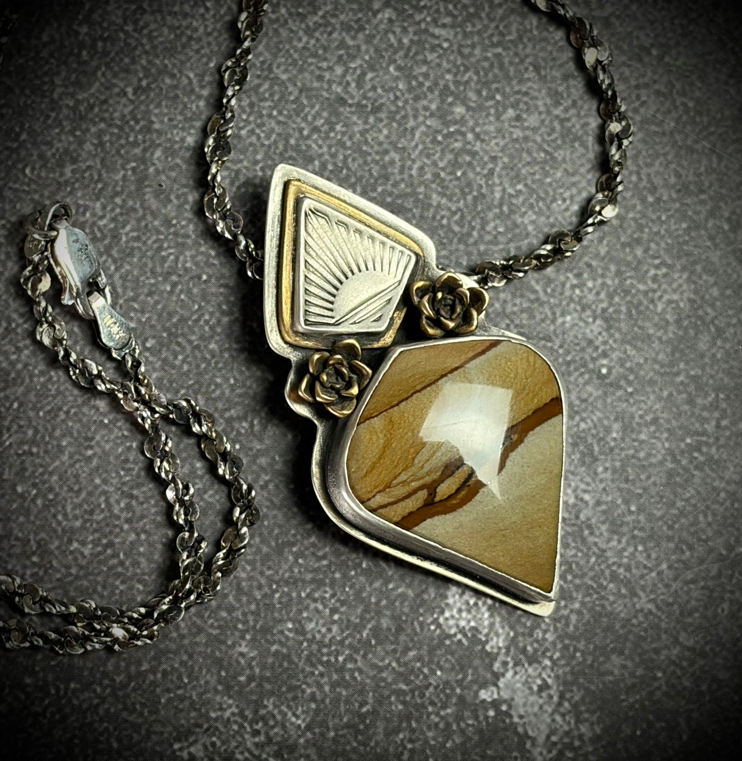 Cripple Creek Jasper Horizon Pendant