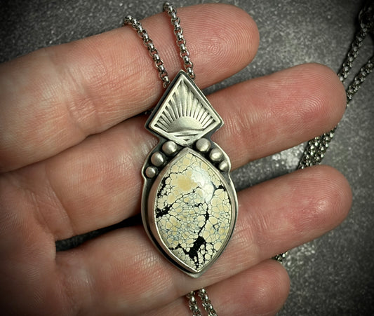 Ivory Creek Variscite Horizon Pendant