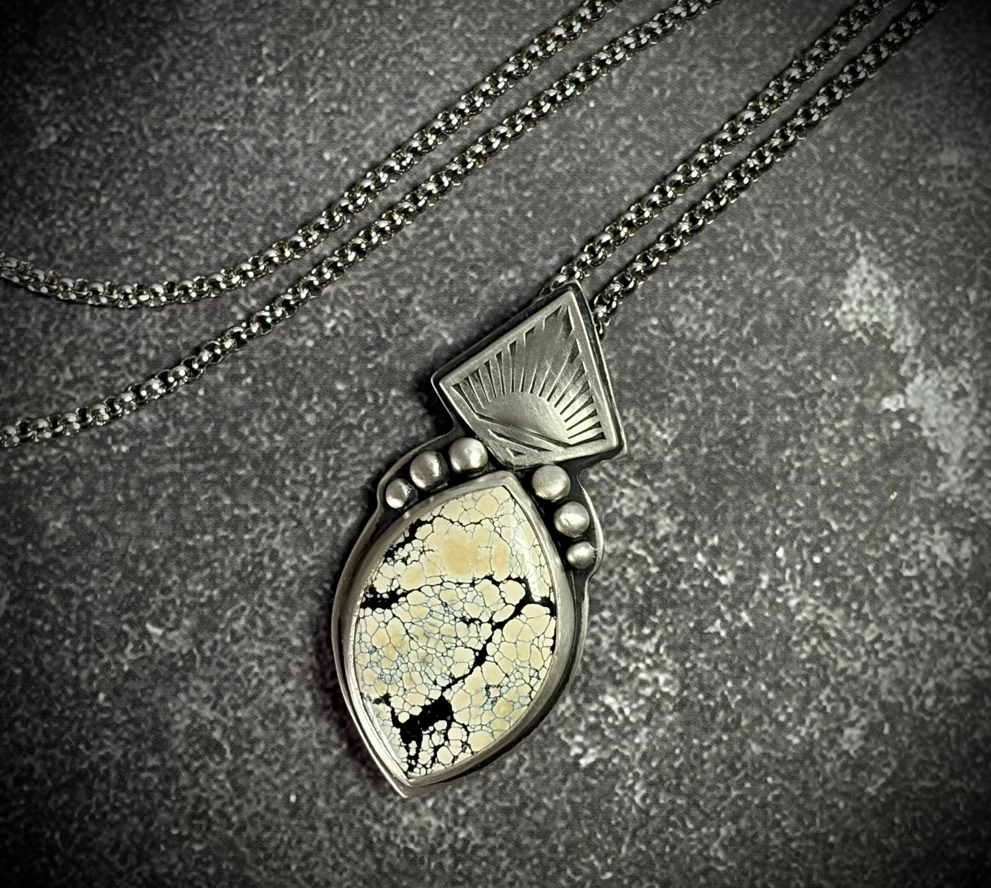 Ivory Creek Variscite Horizon Pendant