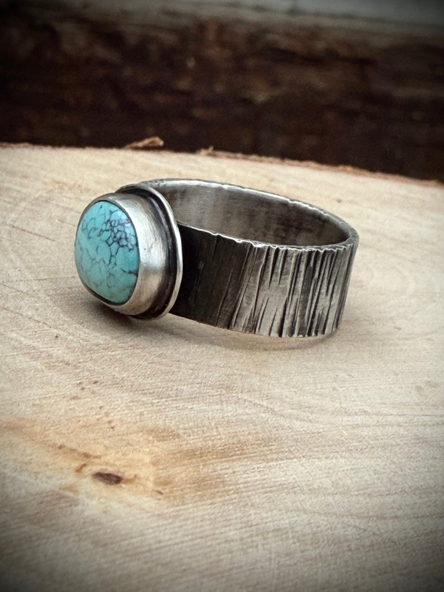 Sky Blue Turquoise Ring