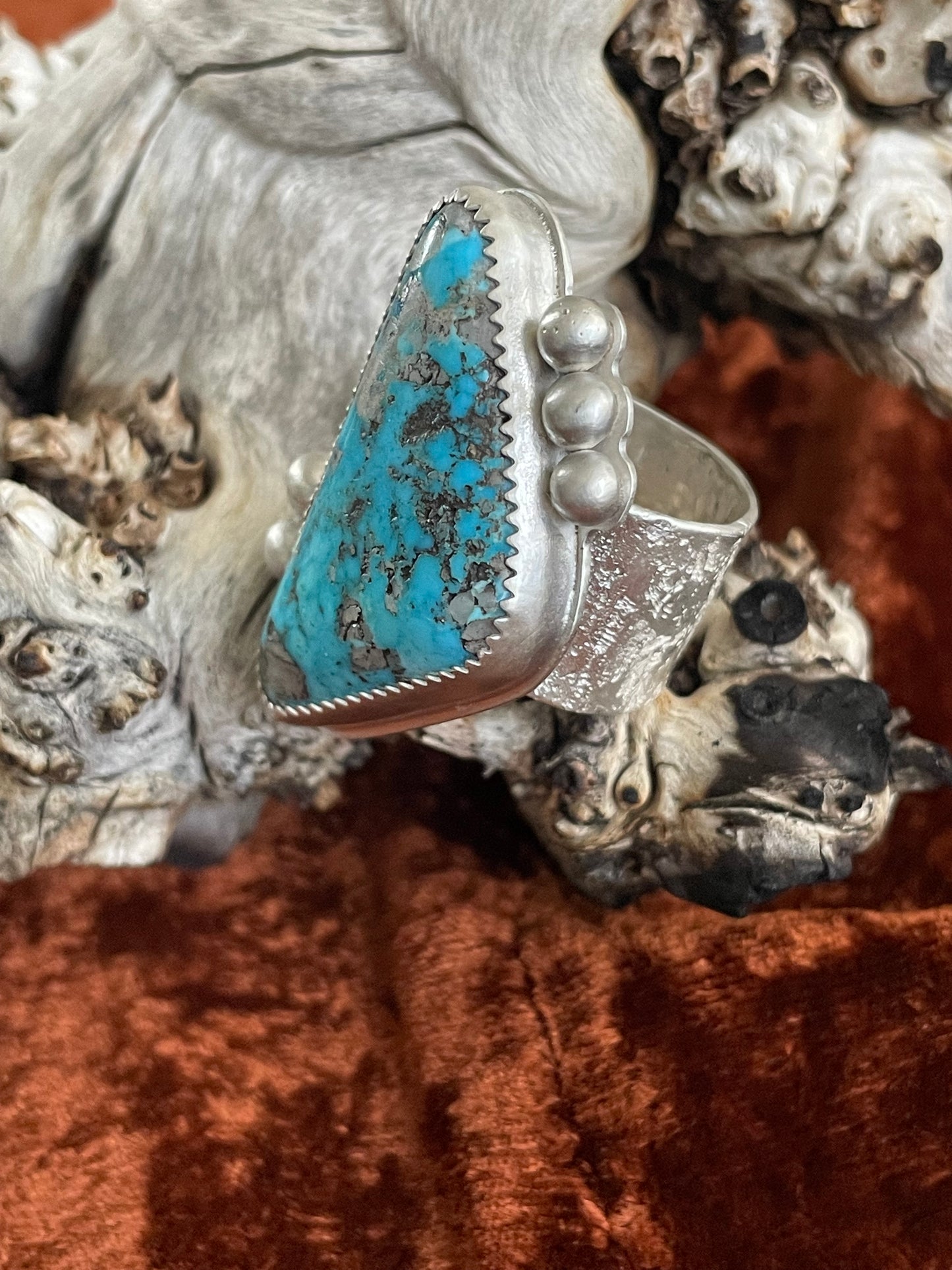 Turquoise statement ring